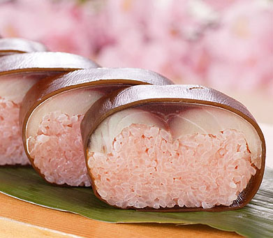 桜の葉寿司